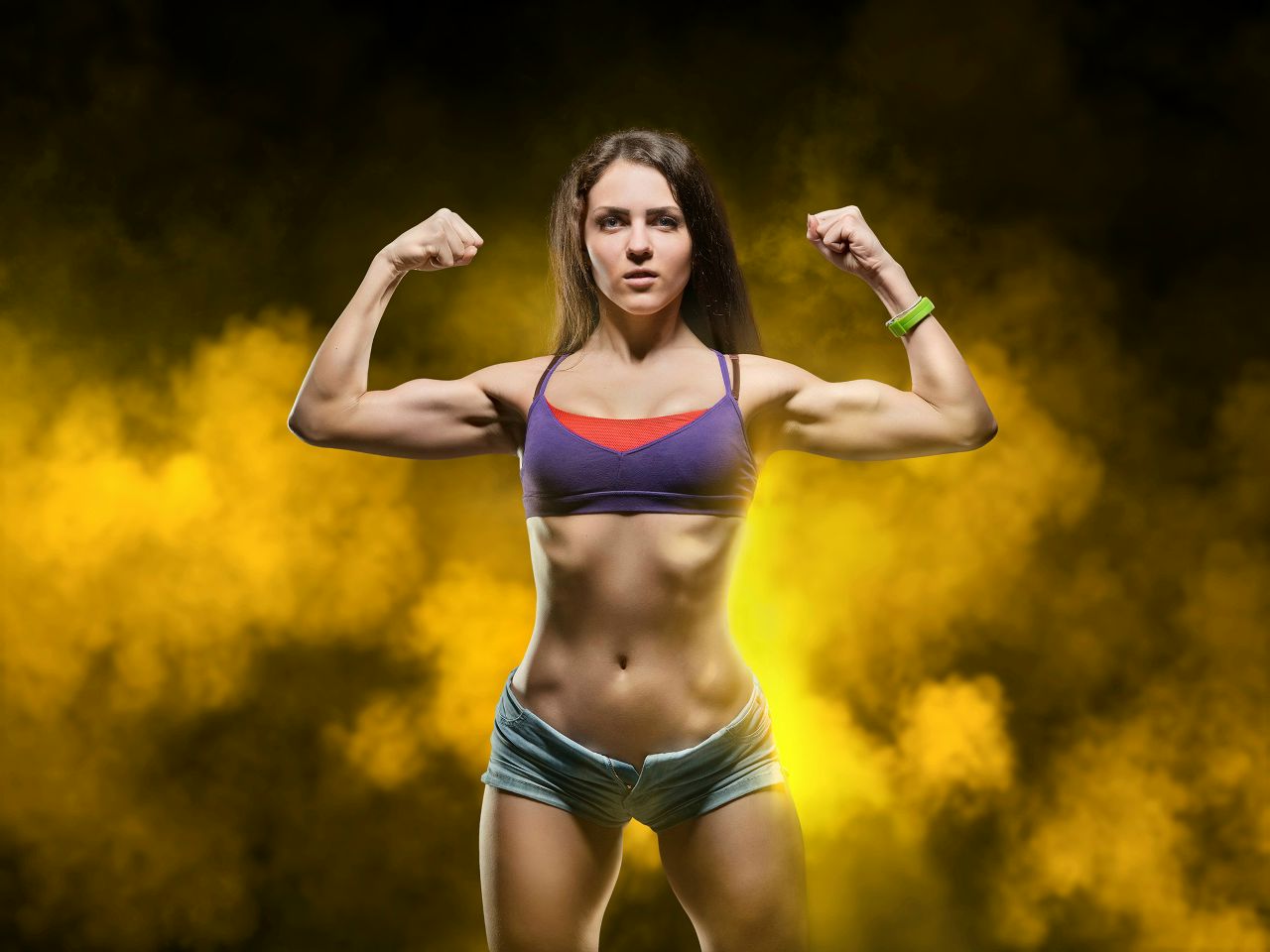 Athletic girls in Zoucheng